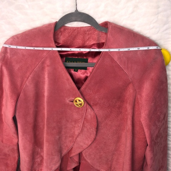 Vintage Danier Pink Two Piece Set Skirt and Jacket - Picture 11 of 16